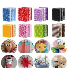 150Pcs 4" x 4" 10cm x 10cm Cotton Craft Fabric Bundle Squares,Squares Sheet...