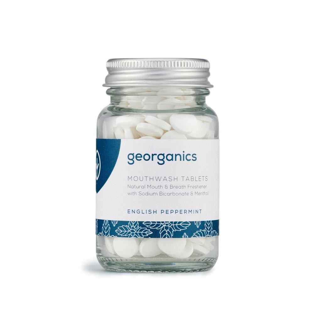 Georganics Peppermint Mouthwash Tablets - Image 3