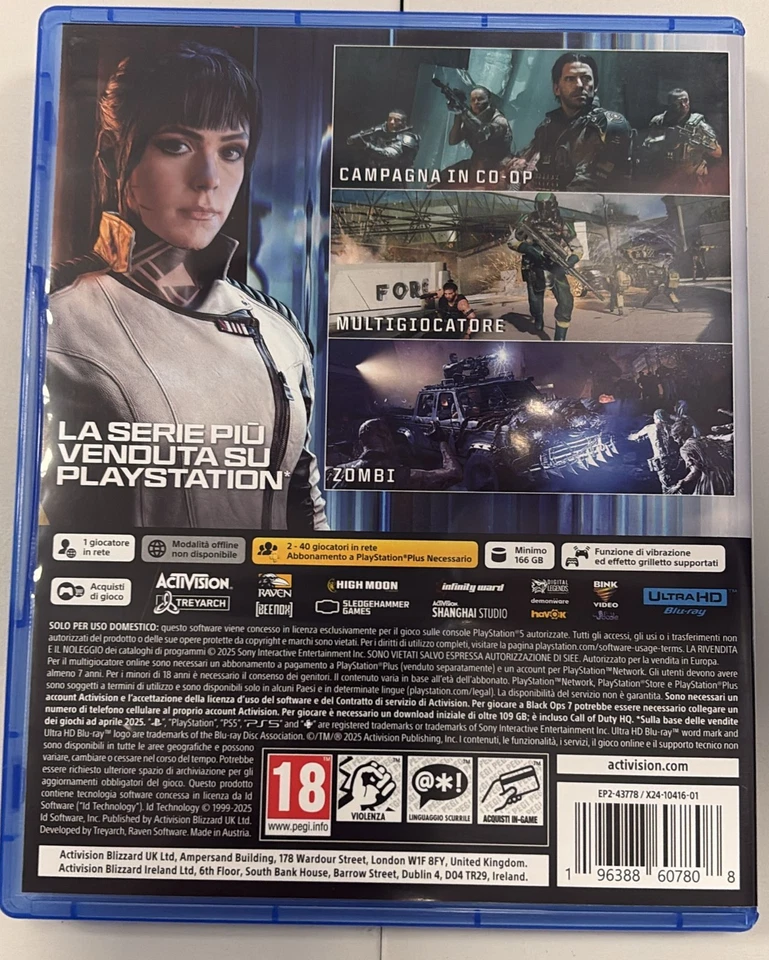 Call Of Duty Black Ops 7 UsatoPlayStation 5 - SparatuttoVersione Italiana, foto 2 di 2