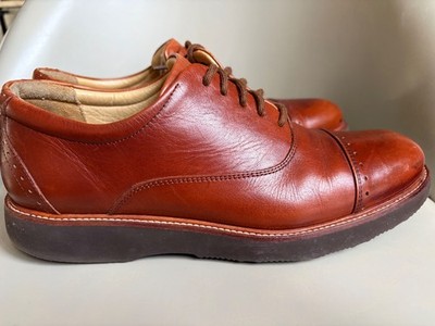 Samuel Hubbard Hubbard Free Tan Leather Oxford Shoes Vibram Mens 8.5 M Portugal Men main image 2