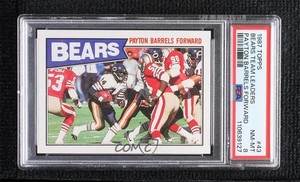 1987 Topps Walter Payton #43 PSA 8 HOF