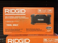 Ridgid 18V Hybrid Jobsite Radio W/ Bluetooth Technology Tool Only Model R84089B