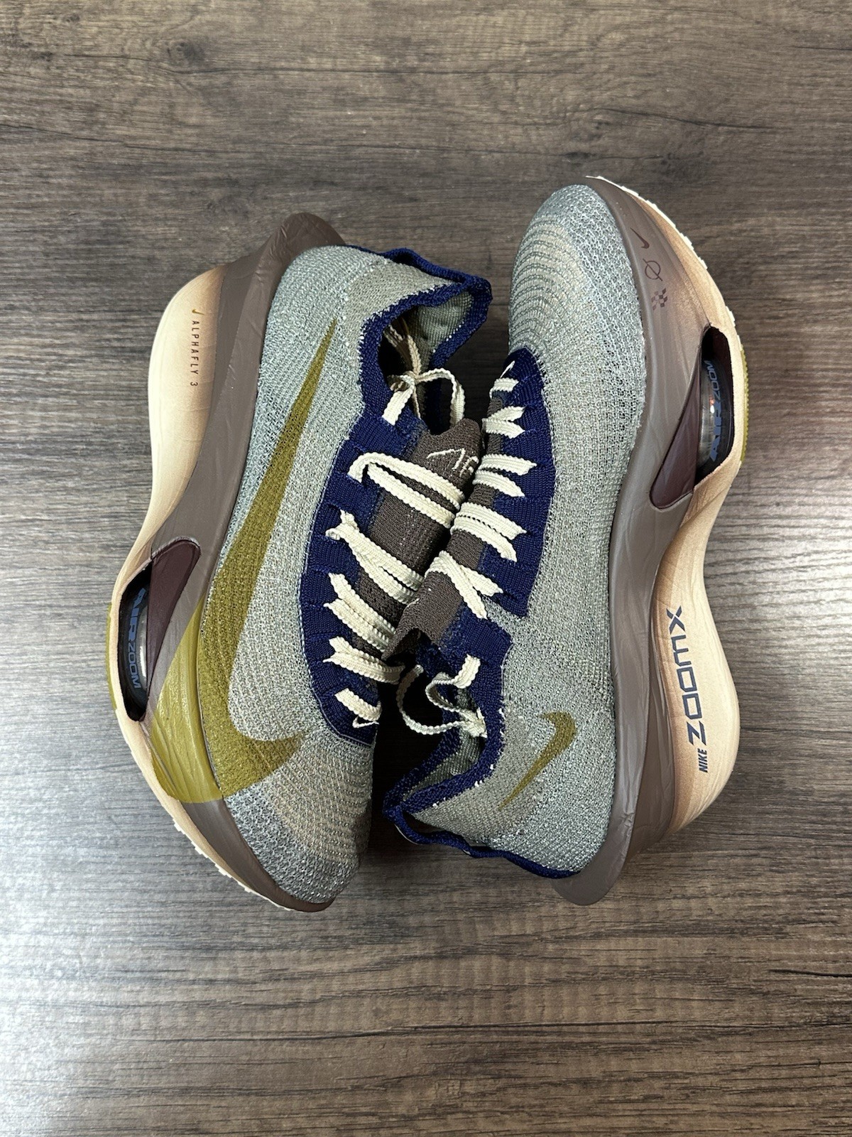 Nike Air Zoom Alphafly NEXT% 3 Desert Moss Mens Running Shoes Size 11.5 HV4318-320