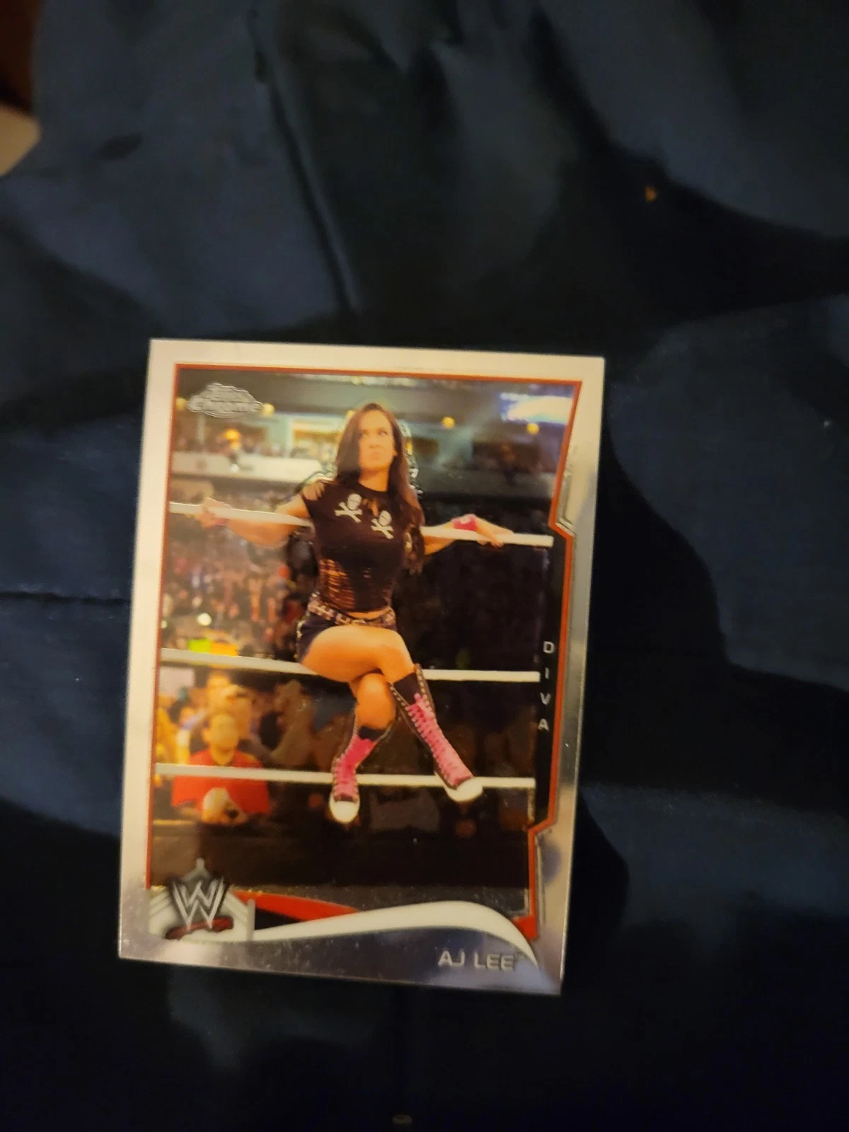 2014 Topps Chrome WWE #1 AJ Lee