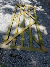 Wooden tanalised 5 bar field gate,275 cm (9ft) smooth planed farm gate.£80