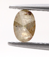 Natürlicher Diamant 0.53cts 6x4mm Oval Brillantschliff zu Machen Fein Schmuck