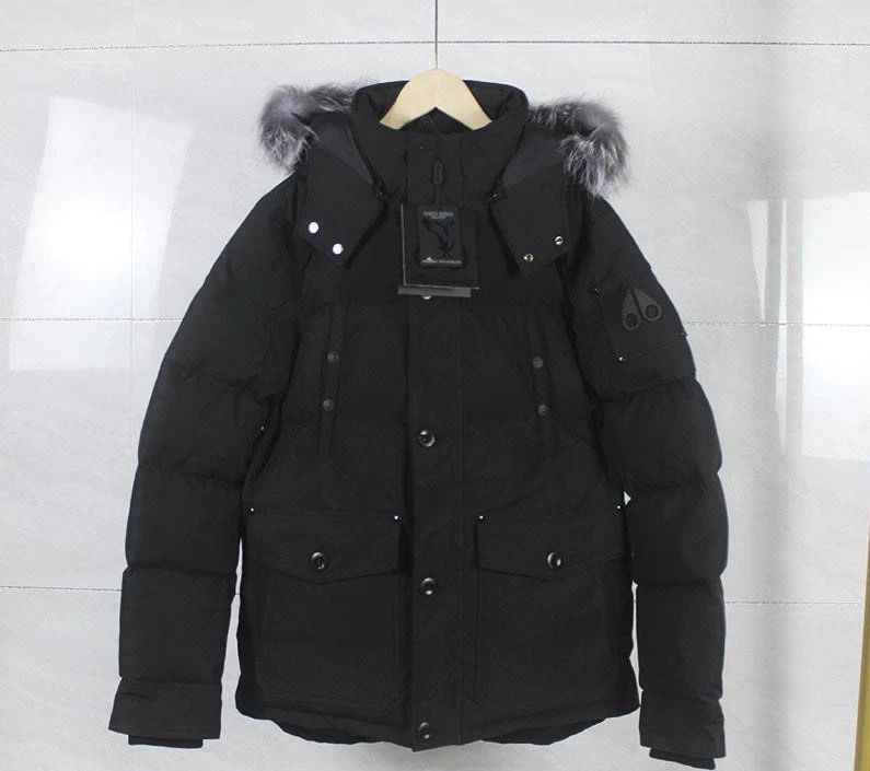 Mens Coats Winter Padded Jacket Warm Casual Overcoat Thick Thermal Outwear Hood