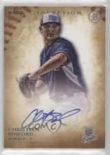 2015 Bowman Inception Prospect Auto Gold 2/50 Christian Binford #PA-CB Auto 0w7