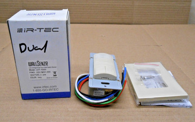 IR-TEC LDT-700SI 120/277VAC 2 POLE DUAL TECH WALL SWITCH SENSOR IVORY (9 AVAIL)