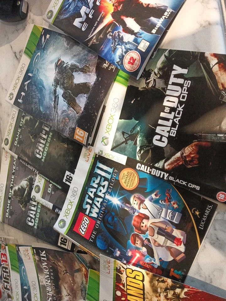 Original Xbox 360 Game Box Art Covers Pre Owned all Original (look at photos 2 - Image 3 of 4