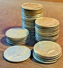 1965-69 Kennedy Half Dollar - UNDER SPOT 40% Silver  (40) 2 Rolls