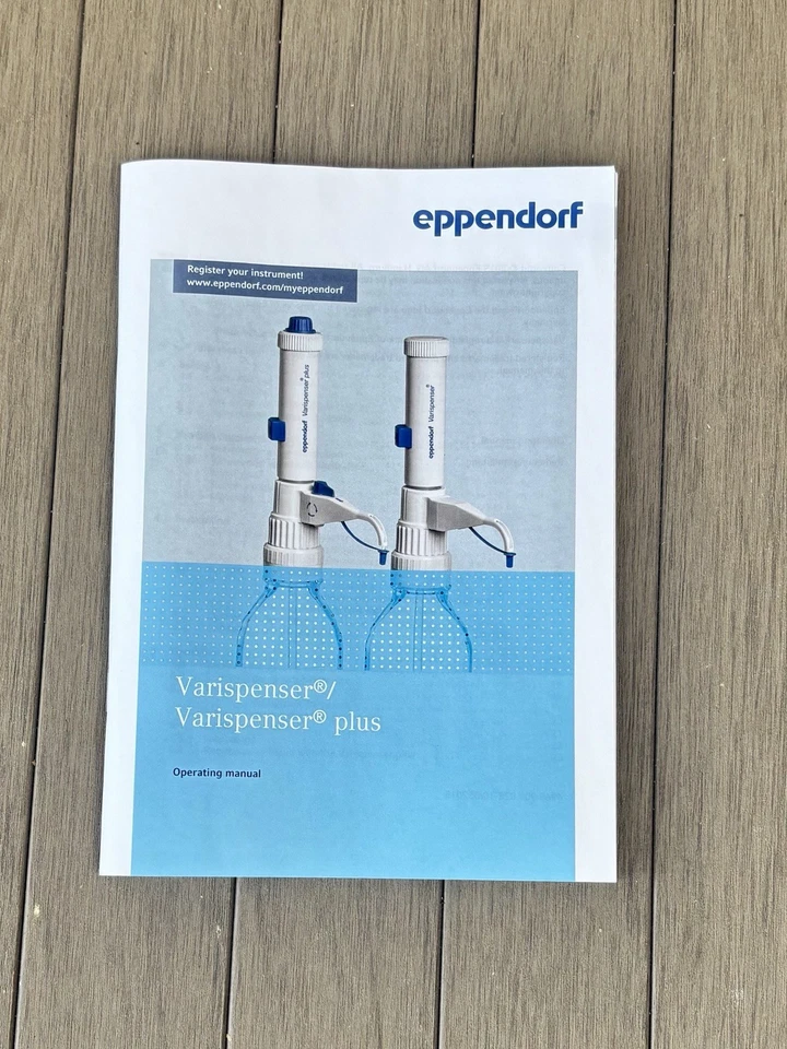 Eppendorf 4961000047 Varispenser® plus 顶级分装机范围:1 至 5 毫升全新 — 第 2/4 张图片