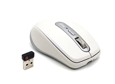 Logitech MX Anywhere 3 Kompakte Leistungsmaus Ergonomisch - Weiß
