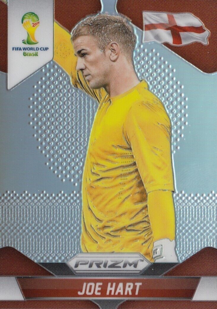 2014 Panini Prizm FIFA World Cup Silver Parallel JOE HART #134 England