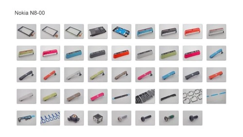 Original Nokia N8-00 Spare Parts | Cover | Touchscreen | Battery | SIM | SD NEW