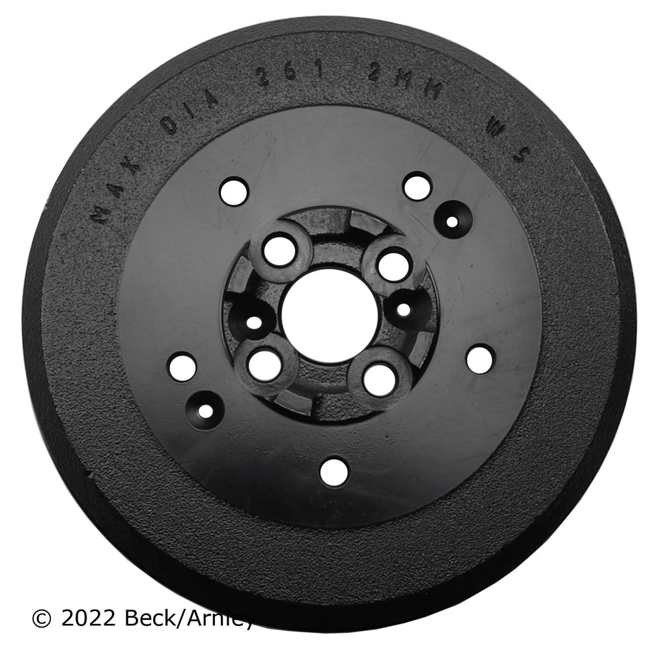 Beck Arnley 083-2887 Premium Brake Drum For 98-02 Kia Sportage - Image 3 of 4