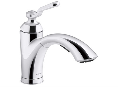 Sterling by Kohler 24273-CP Ludington Pull-Out Kitchen Sink Faucet Single Handle