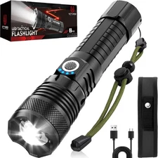 Victoper LED Flashlights, High Powered High Lumens Super Bright Tactical Flashli