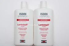 2x Isdin Lambdapil Anti-Hair Loss Shampoo Hair Growth Stimulator 400mL