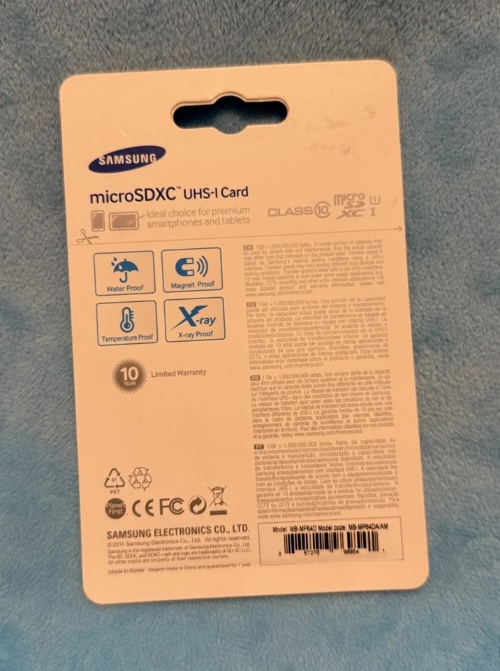 📸Samsung EVO 64GB High Performance Photo Camera Micro SD Memory Card w/ Adapter - Image 2 of 2