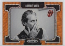 2025 Panini Prizm The Rolling Stones Orange Wave 24/259 Charlie Watts #85 9et