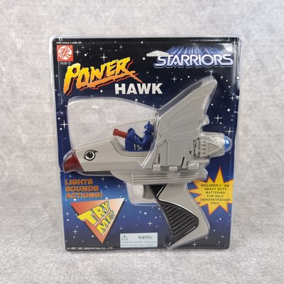 #ad Starriors Power Hawk 1997 ABL Innovations New Sealed Silverhawks Captain Power $34.99