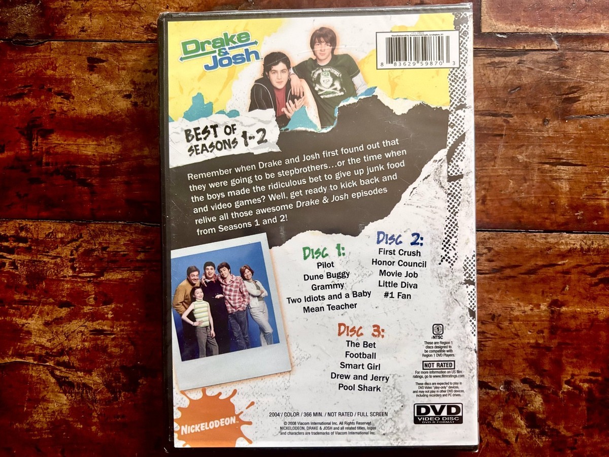 Drake and Josh Best of Seasons 1-2 DVD (3 Disc Set) | eBay