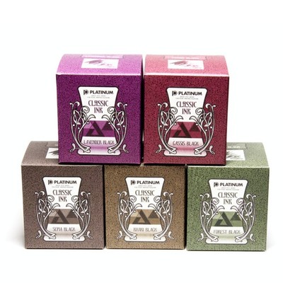 Platinum Classic Ink | Eisengallustinte | wasserfest | 60ml Tinte für Füllhalter