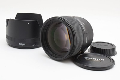 DDP US *N.MINT* Sigma EX DG HSM 85mm F1.4 AF lens for Canon EF from JAPAN