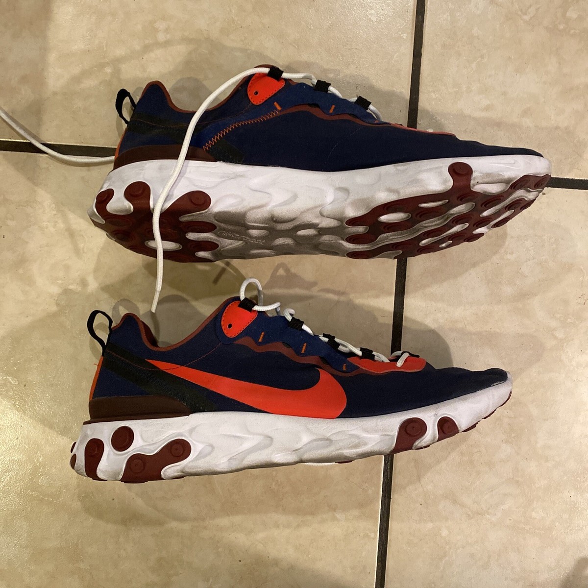 Nike React Element 55 Size US 14 UK 13 EUR 48.5 Blue Void Nike React Element 55 Size US 14 UK 13 EUR 48.5 Blue Void