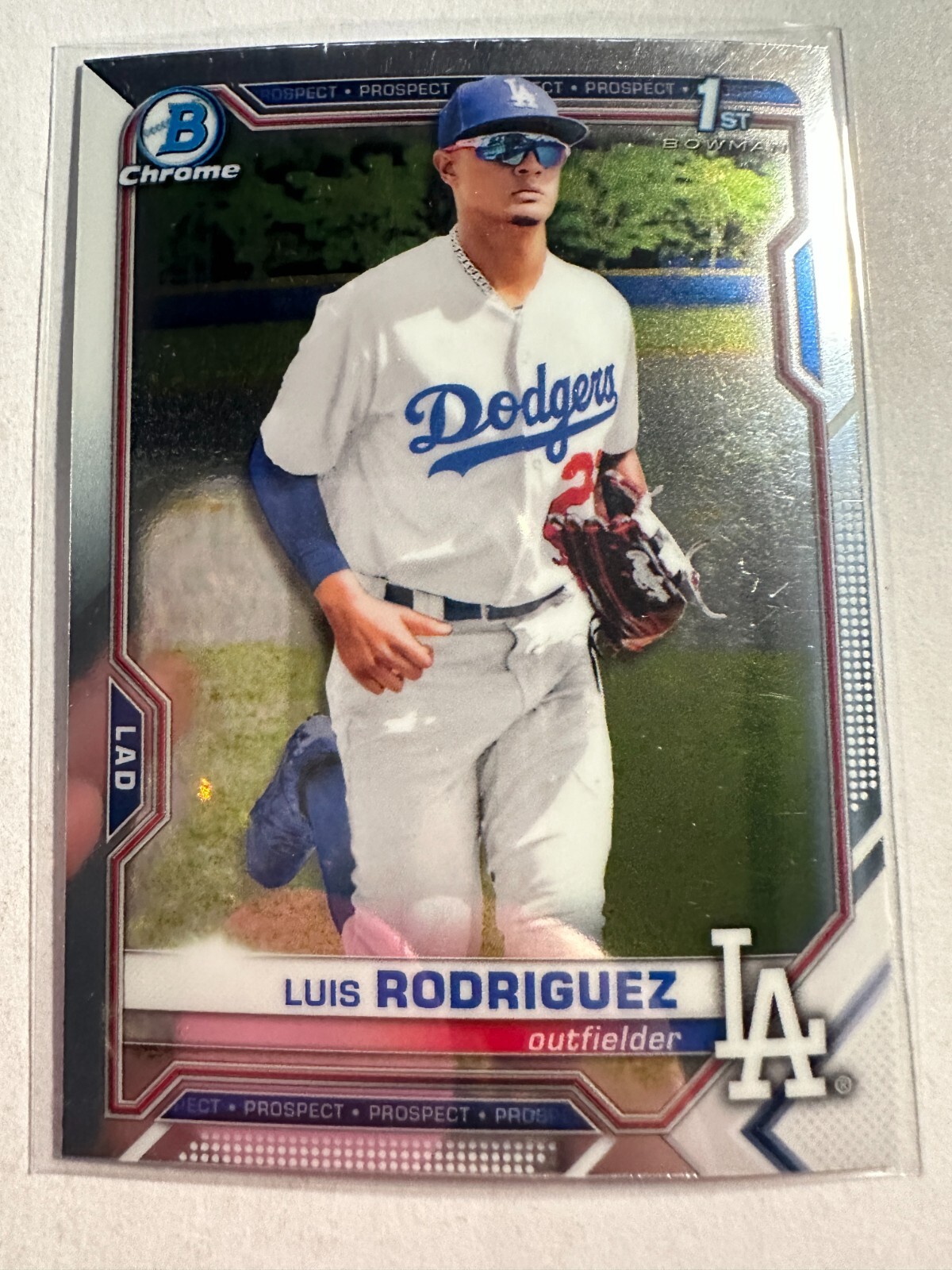 K73,177 - 2021 Bowman Chrome Prospects #BCP196 Luis Rodriguez