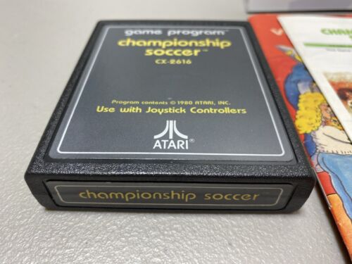 Pele's Championship Soccer (Atari 2600) CIB Complete in Box NICE!! NTSC - Picture 2 of 6