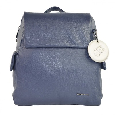 Mandarina Duck Mellow Leather Damen Rucksack Dress Blue FZT9208Q Leder,  Blau NEU