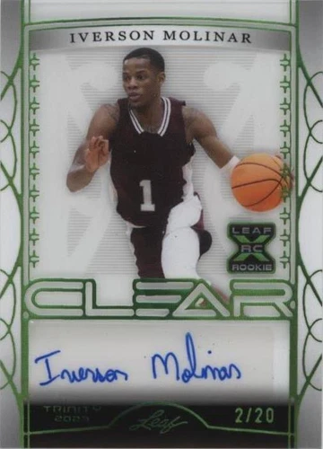 2022-23 Leaf Trinity - Iverson Molinar #CA-IM1