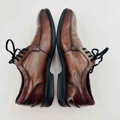 Kenneth Cole Reaction Get Busy Brown Leather Oxfords Size 11 Kenneth Cole Reaction Get Busy Brown Leather Oxfords Size 11  main image 3