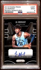 2019-20 Panini Prizm Rookie Signatures Auto Ja Morant #RS-JMT PSA 9 ES6