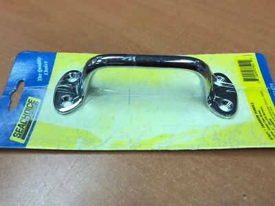 TRANSOM HANDLE SEACHOICE 37521 CHROME PLATED BRASS BOAT hardware ...