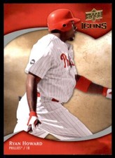 2009 Upper Deck Icons #91 Ryan Howard