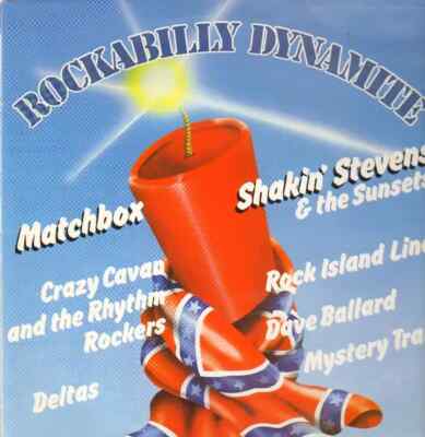 LP Dave Ballard, Deltas, Rock Island Line a.o. Rockabilly Dynamite NEAR MINT