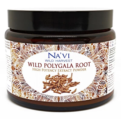 NA'VI ORGANICS Full Spectrum Polygala Root Extract Powder - Wild Harvested