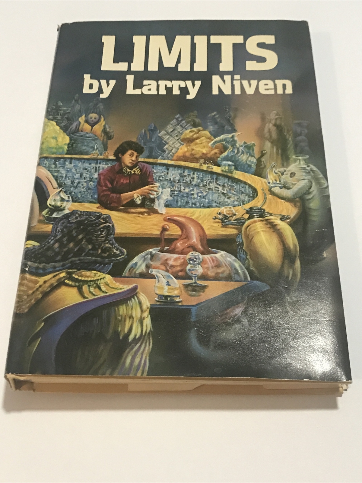 Vintage 1985 Limits by Larry Niven Hardcover - Like New Book Club Edition