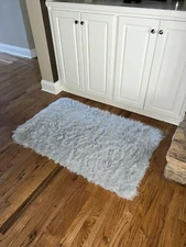 Home Dynamix Faux Fur Accent Rug