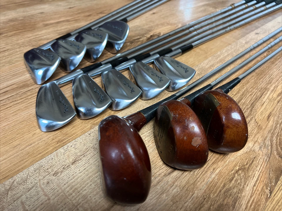 Mizuno SS-1 Golf Set 1,3,5 woods, 3-SW forged irons Nippon Harmonica Stiff  - Image 3 of 4