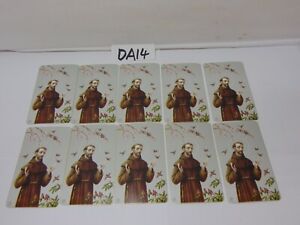 Lot Of 12 Vintage Catholic Holy Cards Fratelli Bonella Prayer Cards Saints
