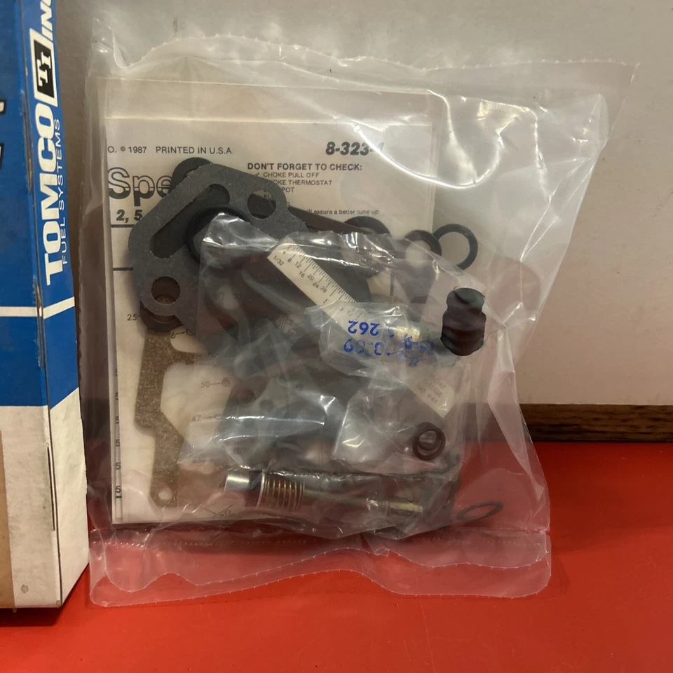 Kit de reparación de carburador/sistema de combustible Tomco 5565 para Nissan Sentra/Pulsar 1984-1986 Foto 3 de 3