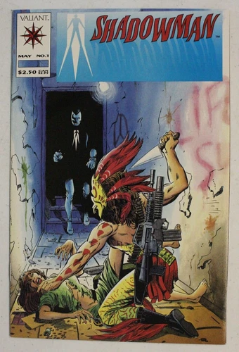 Shadowman #1 VF Valiant 1992 KEY 1st Appearance & Origin of Shadowman