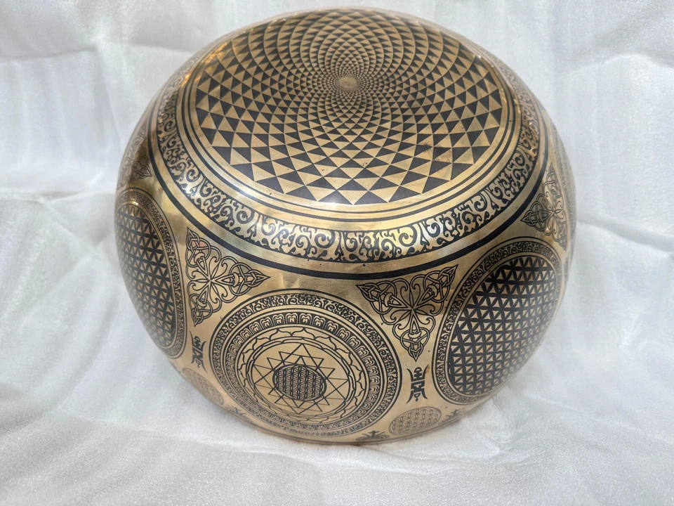 15-24" Diameter Extra large Standing feet therapy Tibetan Singing Bowl-Best one - Image 2 of 4