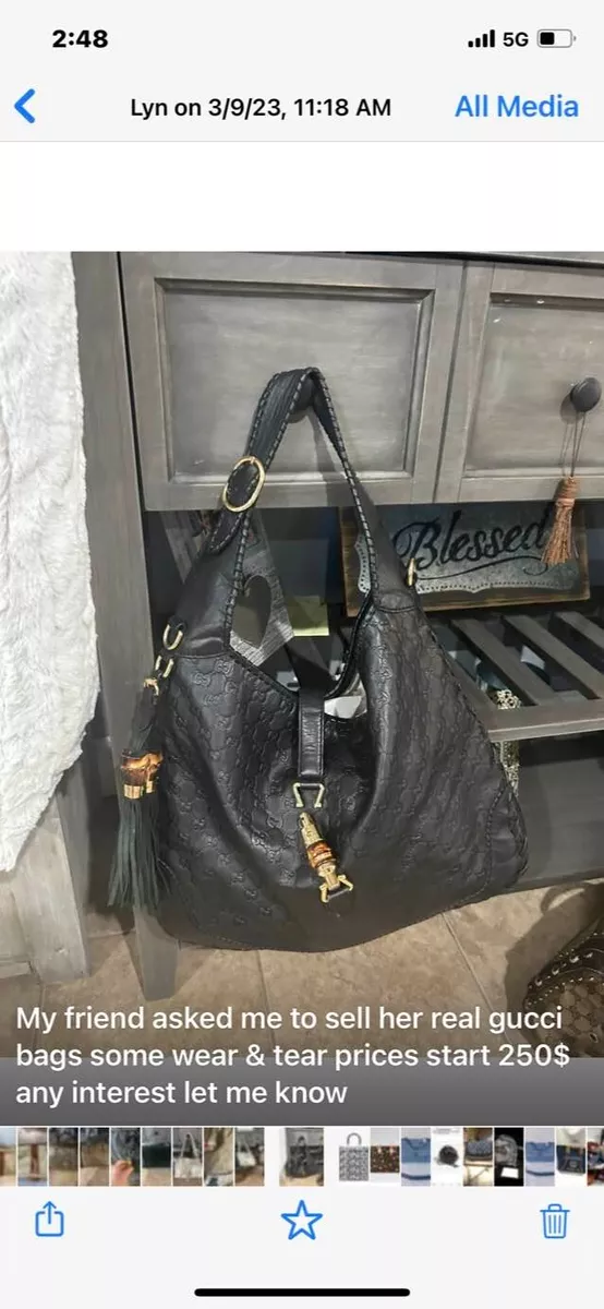 beautiful used Gucci bag authentic
