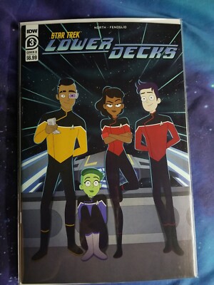 Star Trek Lower Decks #3 IDW Publishing Comic Book Cook Cover B 2022