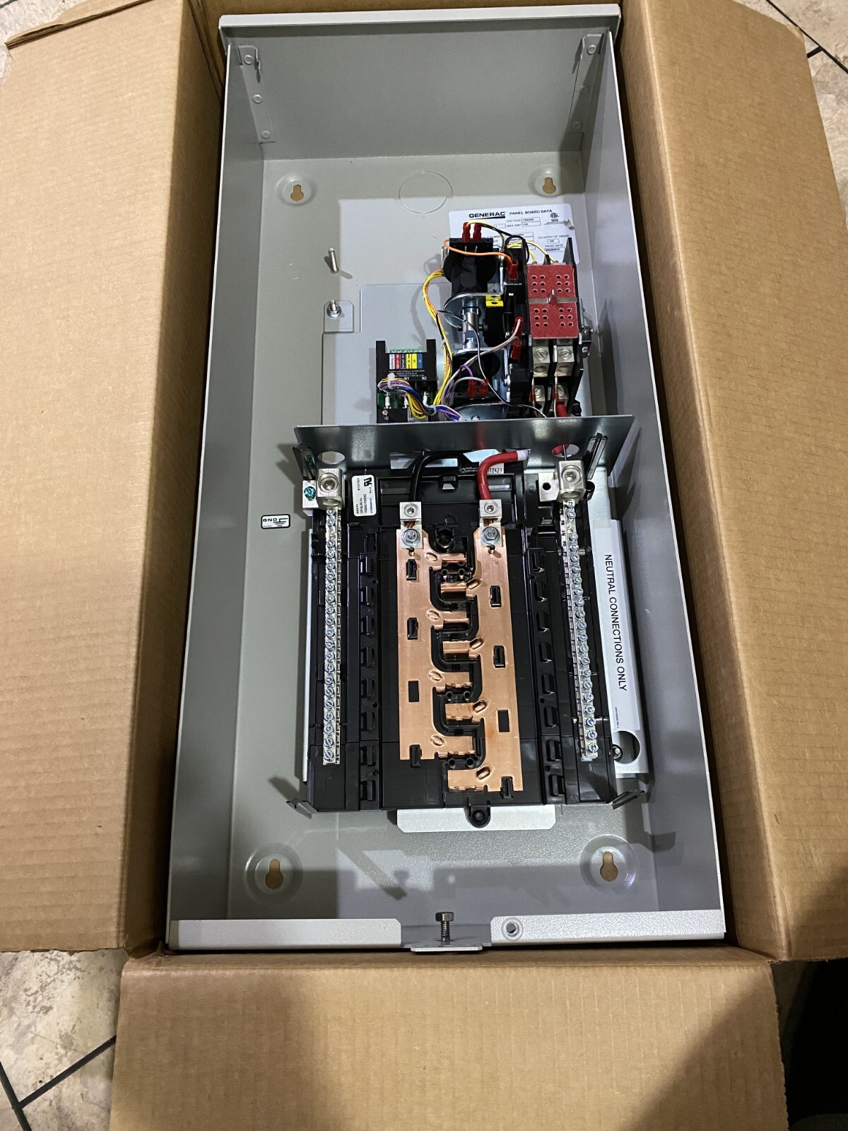 Generac RXG16EZA3 120/240Volt 100Amp 16Circuit Generator Transfer